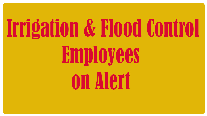 Flood control department asks his officers to remain on a high alert in Kashmir