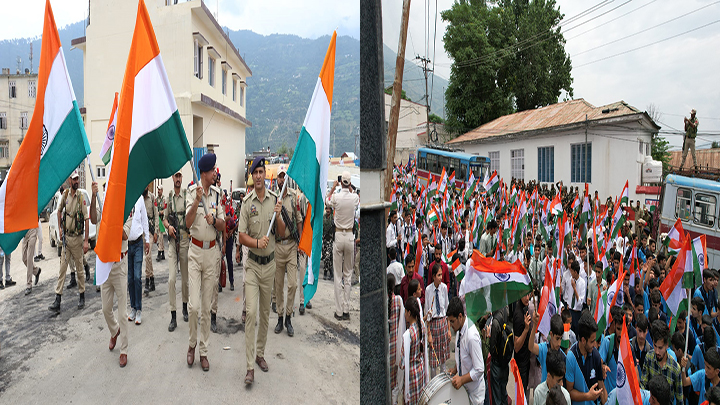 Doda police’s Tiranga rally impresses one and all in Doda