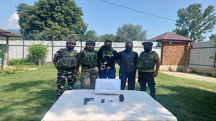2 Hybrid LeT militants held in Baramula: Police