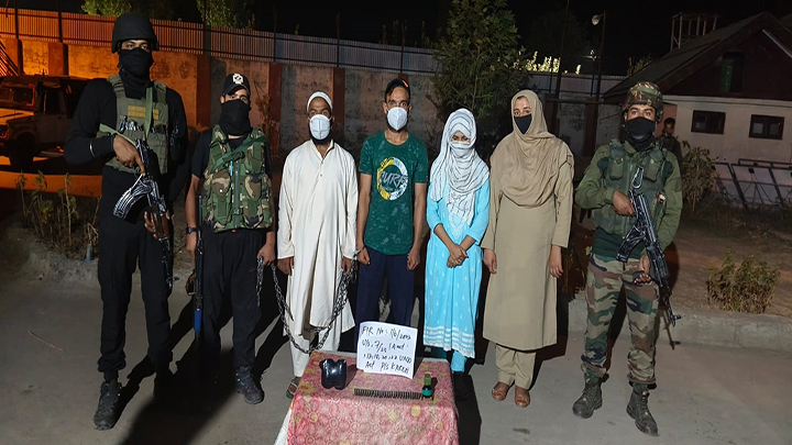 Three LeT Militant Associates Arrested In North Kashmir