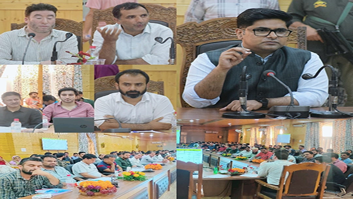 DC Bandipora reviews functioning of RDD