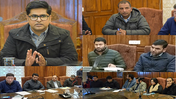 Viksit Bharat Sankalp Yatra: DC Bandipora reviews preparations for rolling out awareness campaign in the District.