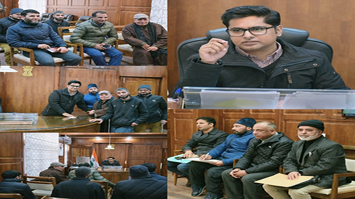 DC Bandipora interacts with Association of Specially-Abled Persons, Assures prompt redressal of their Issues, demands.