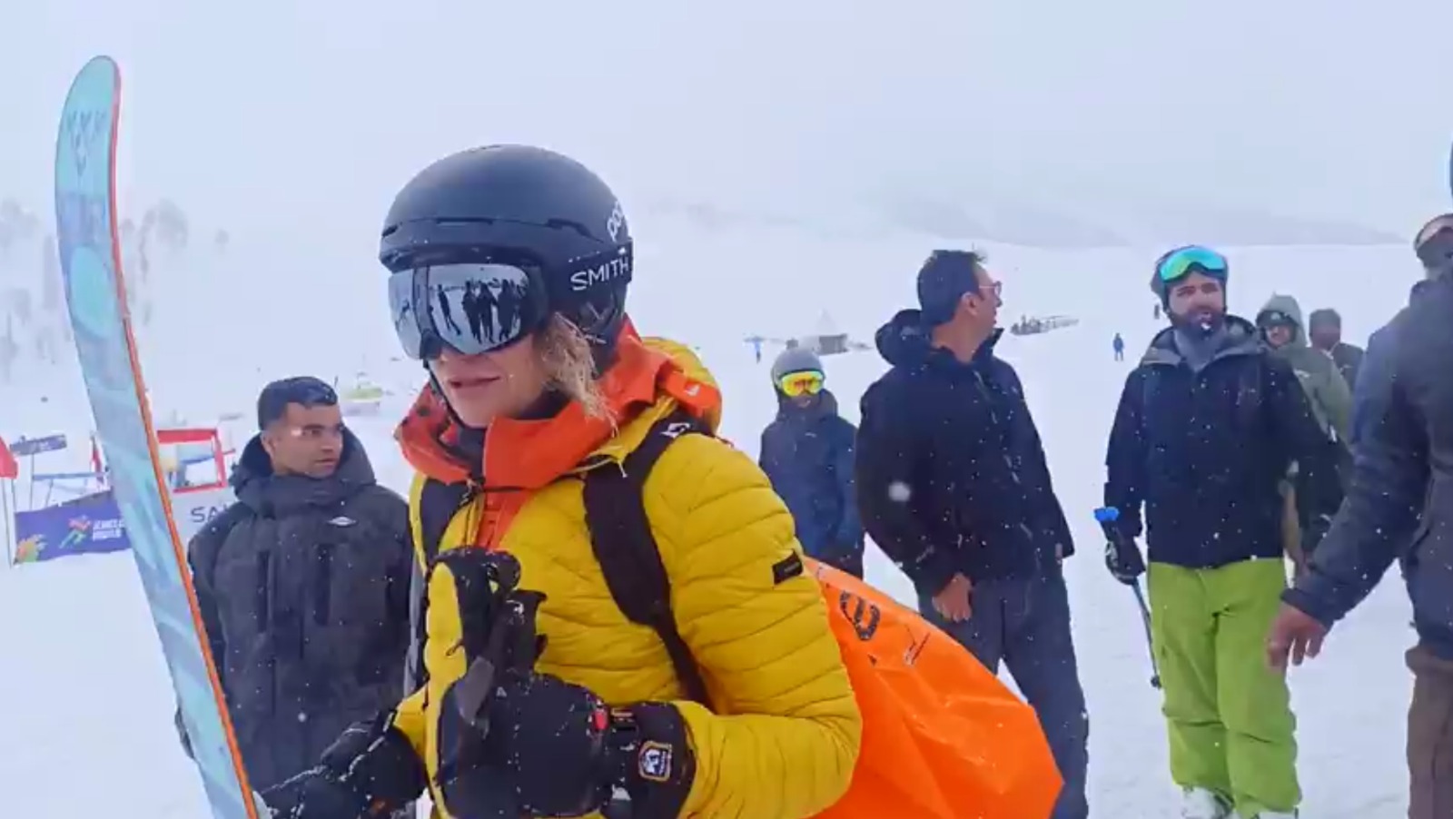 Gulmarg Avalanche : All atheletes are safe : Nuzhat Gul