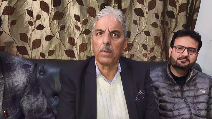 Former legislator Sheikh Rasheed, aka Er. Rashid, to contest LS election from Baramulla segment, AIP spokesperson Firdous Baba