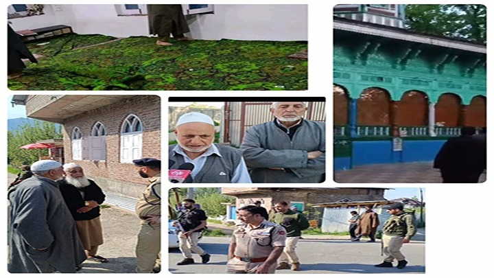 Miscreants Attempt to Desecrate Shrine, Mosque in Tral