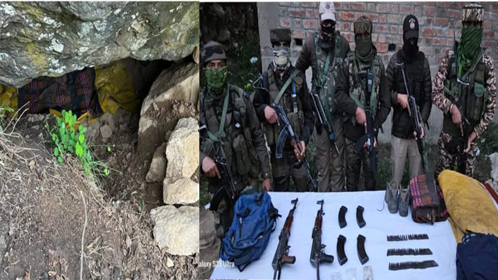 Hideout busted in Bandipora 