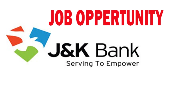 Job Opportunities in JK Bank
