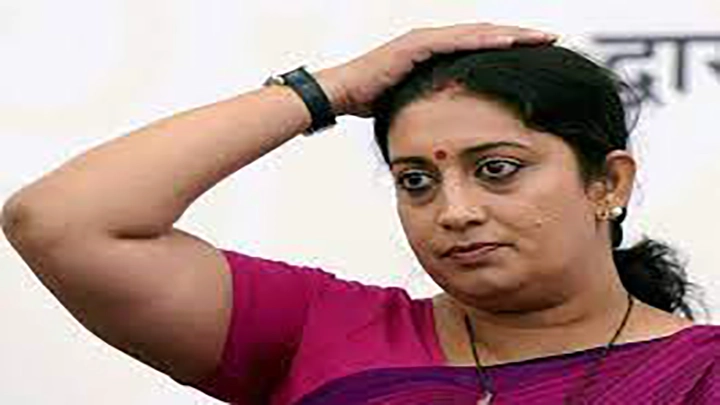 Smriti Irani Concedes Defeat in Amethi, Congratulates Congress’ Kishori Lal Sharma