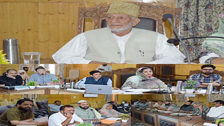 Chairperson DDC chairs council meeting to Finalize Plans under Area Development Fund