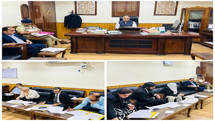 DLSA Srinagar convened 2nd quarterly meeting of UTRC