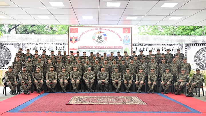INDIAN ARMY CONTINGENT DEPARTS FOR INDIA- THAILAND JOINT MILITARY EXERCISE MAITREE