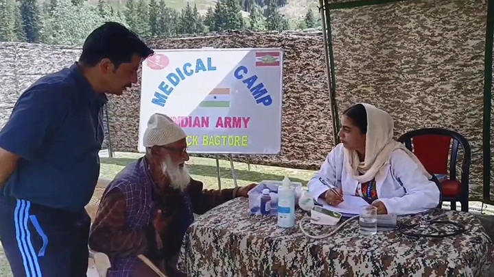 SBI Foundation NGO and Army Collaborate to Hold Medical Camp Near LOC in Gurez Bandipora