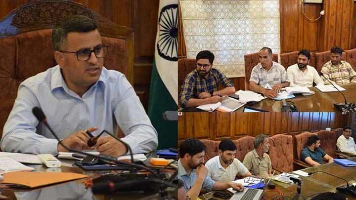 DDC Bandipora chairs Task Force Committee meeting under DAY-NULM