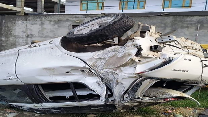Trio injured in Srinagar road accident