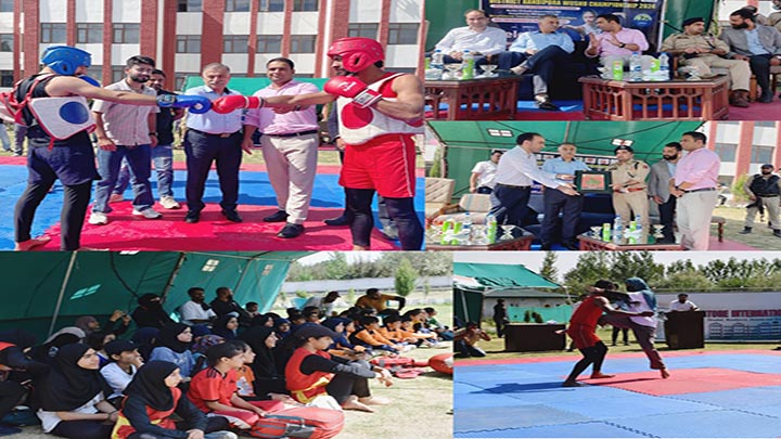 Assembly Elections-2024, SVEEP: District Bandipora Wushu Championship-2024 kicks-off