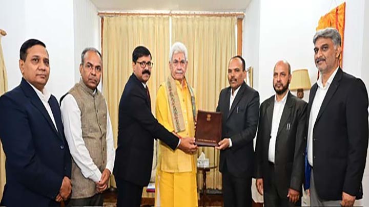 J&K CEO submits names of members elected to assembly to LG Sinha