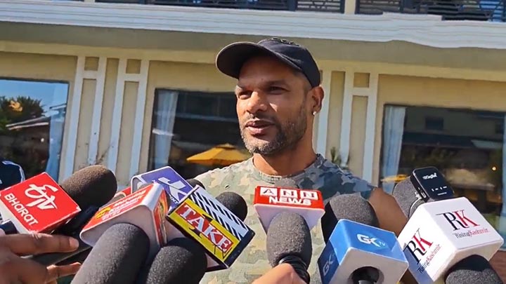 Indian cricketer Shikhar Dhawan praises Kashmir for its beauty