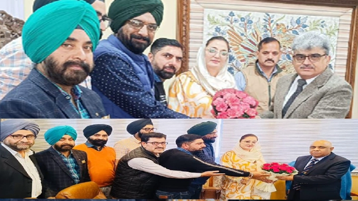 Delegation of Sikh Minority Employees Association Meets with Chief Secretary and Principal Secretary, Discusses Employee Issues