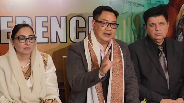 Statehood for J&K Will Be Restored in Due Course: Kiren Rijiju