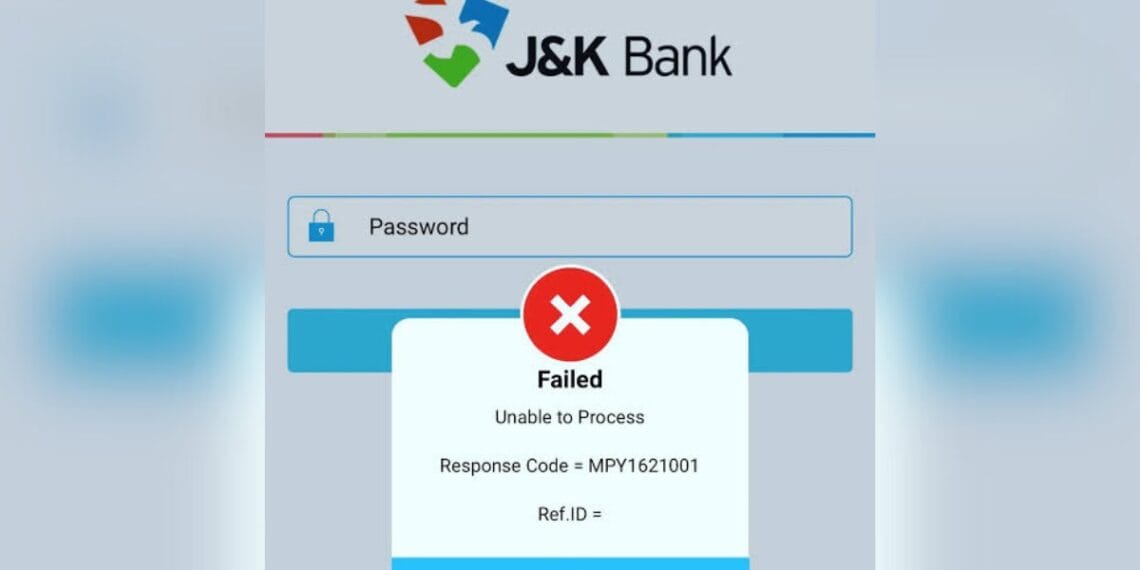 JK Bank mPay Service Disrupted, Thousands of Customers Face Inconvenience