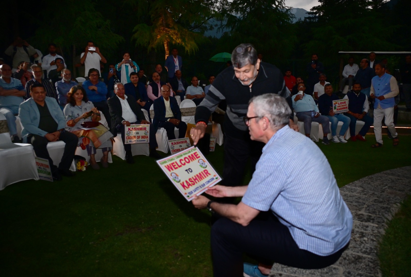 CM Omar Abdullah announces a memorial for Baisaran victims