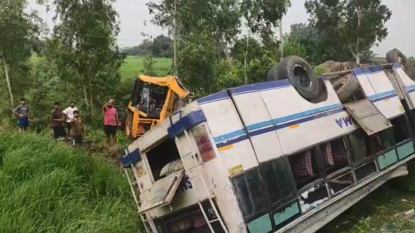 15 Injured in Bus Accident in Jammu