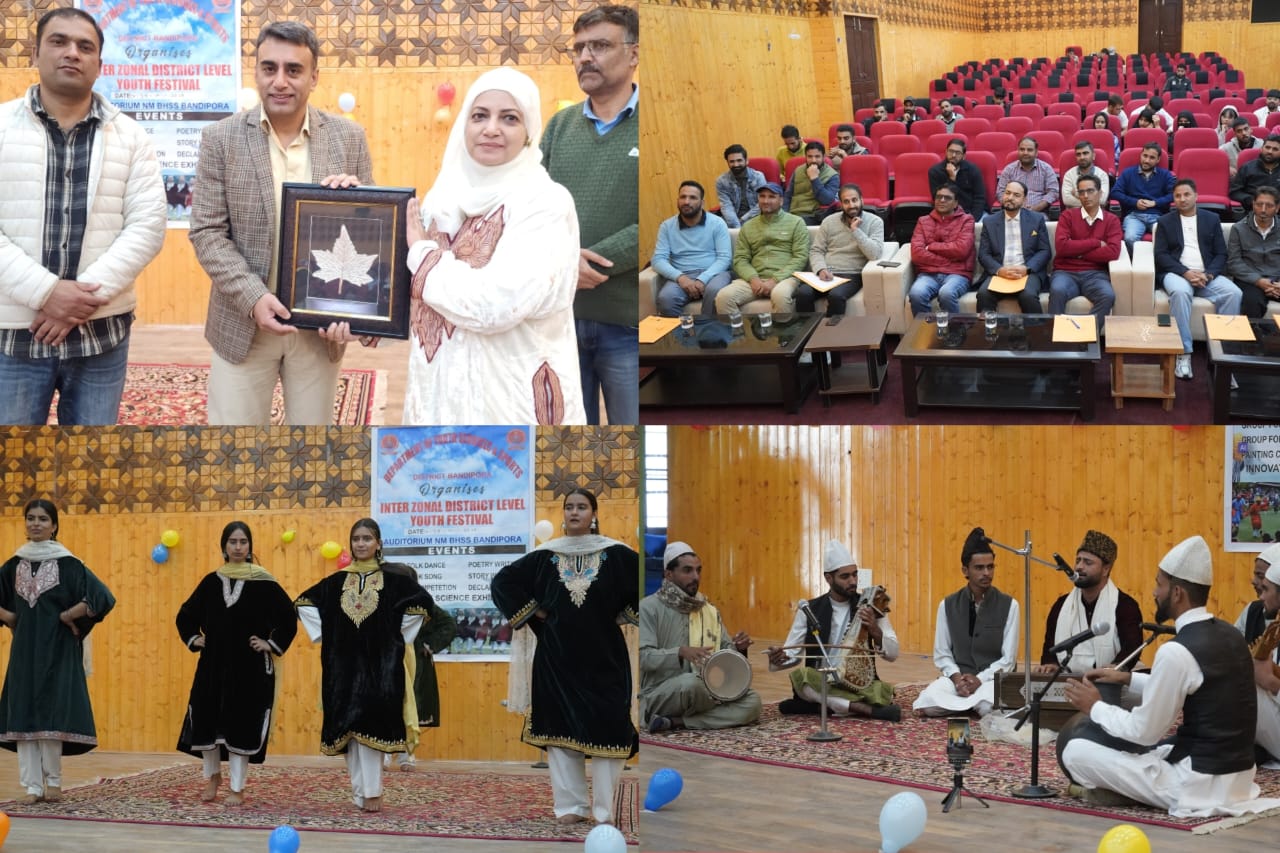 District Level Competitions of 29th National Youth Festival Held at Bandipora