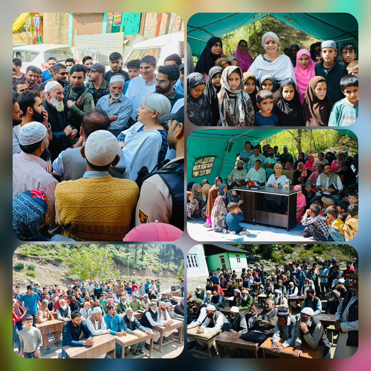 DC Bandipora Attends Gram Sabha at Kudara as Concluding Ceremony, Aadi Karam Yogi Abhiyan and Seva Parv