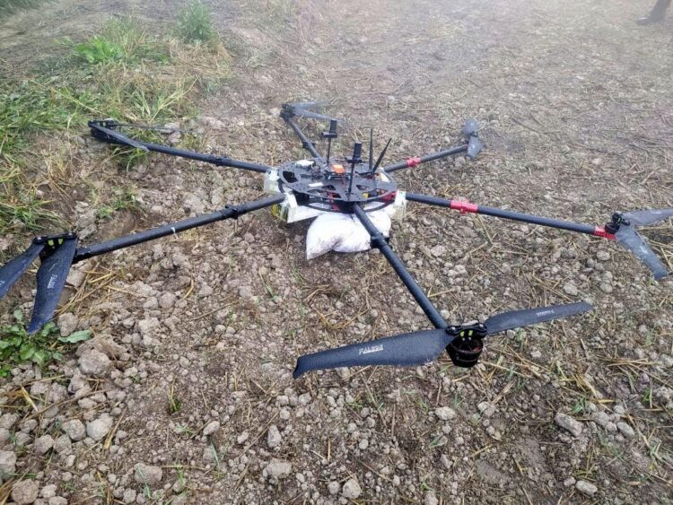 J-K Police seizes heroin dropped by drone from Pakistan in Kathua; 2 arrested