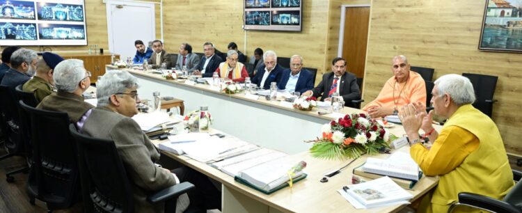 Lieutenant Governor chairs 50th meeting of Shri Amarnath Ji Shrine Board