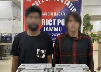 Jammu Police, South Zone Cracks Smart City Theft Case, Recovers 18 Stolen Batteries