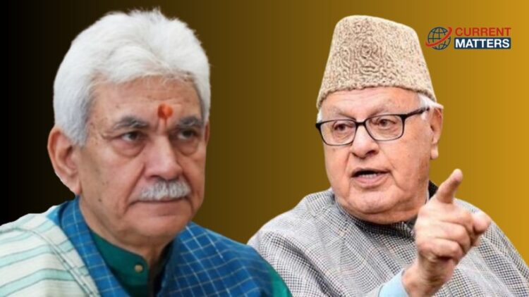 Assassination Attempt: LG Sinha rings Dr Farooq, assures him thorough probe