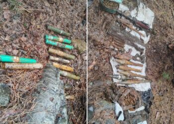 Old Terrorist Hideout Busted in Bandipora Forest, Arms and Ammunition Recovered