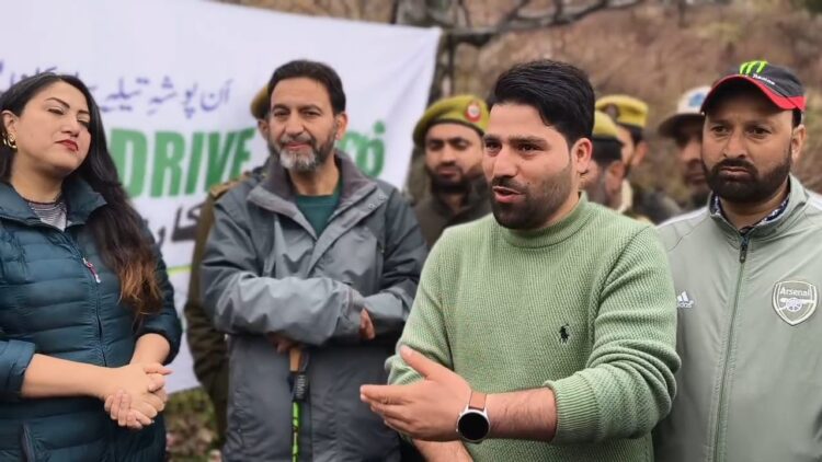 Mega Plantation Drive Held in Sukhnag, Budgam; Hundreds Participate