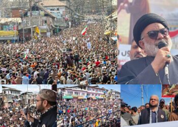 Large Gatherings and Rallies Mark International Quds Day in Kashmir; Thousands Express Solidarity with Palestine
