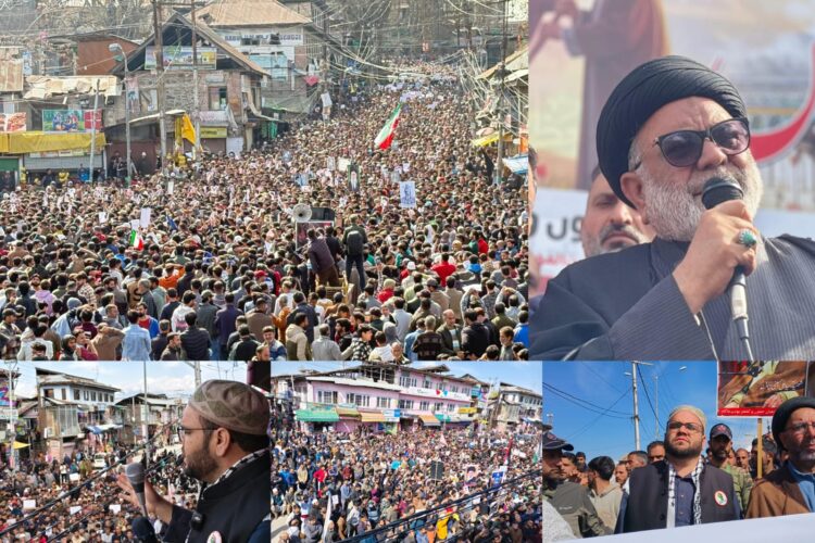 Large Gatherings and Rallies Mark International Quds Day in Kashmir; Thousands Express Solidarity with Palestine