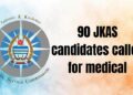 JKAS Selection Process Advances as 90 Candidates Called for Medical