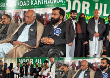 Ramadan Food Kits Distributed Among Needy Families in Magam by Noor-ul-Ain Welfare Foundation