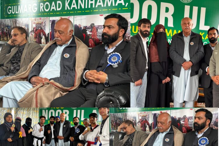 Ramadan Food Kits Distributed Among Needy Families in Magam by Noor-ul-Ain Welfare Foundation