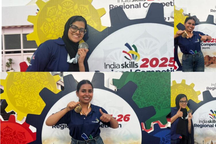Students of NIFT Srinagar Excel at IndiaSkills Regional Competition