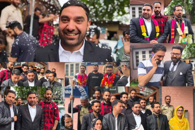 Advocate Bilal Rather Elected President of Bar Association Beerwah