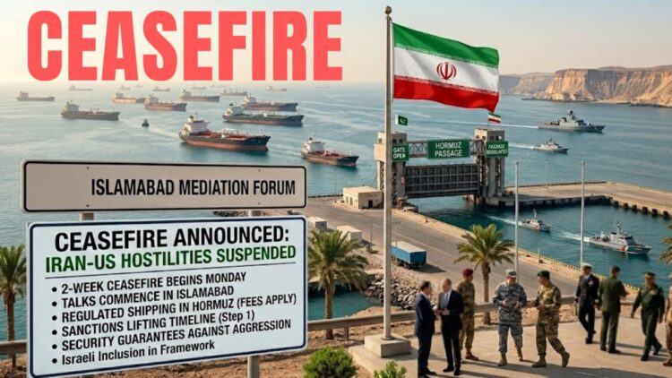 US Accepts Iran’s Proposal, 2-Week Ceasefire Announced as Talks Set to Begin in Islamabad