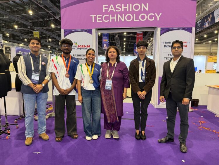NIFT Srinagar Student Wins Gold at IndiaSkills National Competition