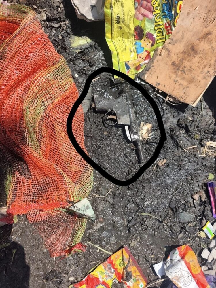 Garbage Cleaning Drive Leads to Pistol Recovery in Srinagar Outskirts
