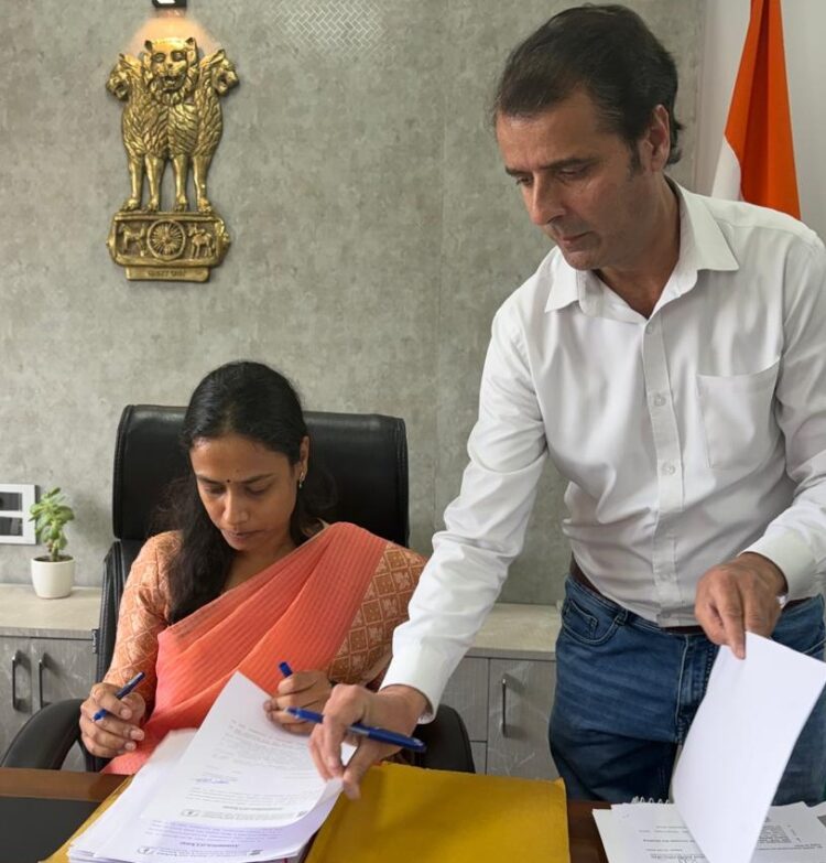 Shreya Singhal assumes charge as Director Information