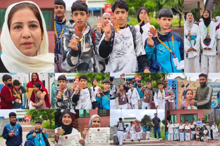 Eleven Students Felicitated for Outstanding Performance at South Asia Karate Championship; Two Selected for International Event