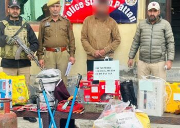Baramulla Police Solves Hanjiwera Burglary Case; Accused Apprehended, Stolen Property Recovered