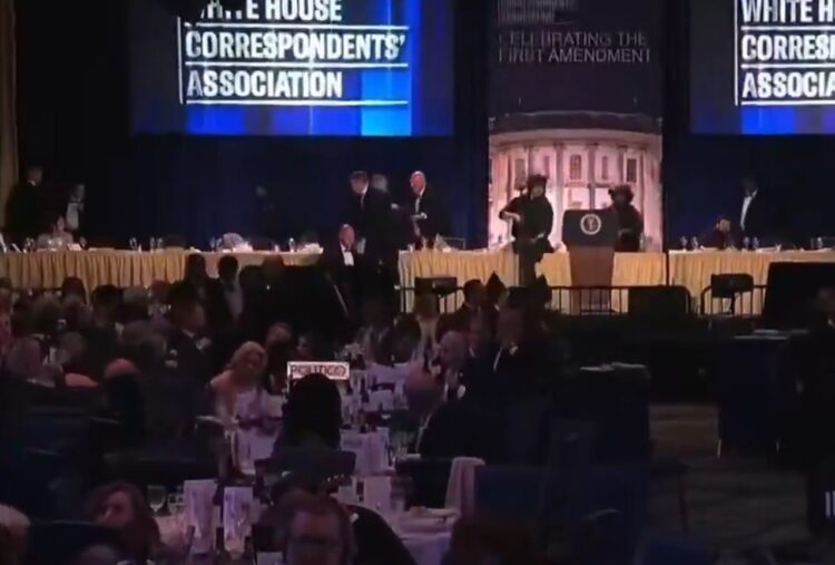 Firing Incident at White House Correspondents’ Dinner; Suspect in Custody