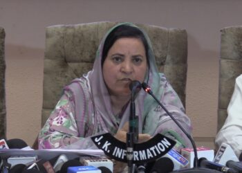 Minister Sakina mocks Mehbooba Mufti over remarks on outsourcing